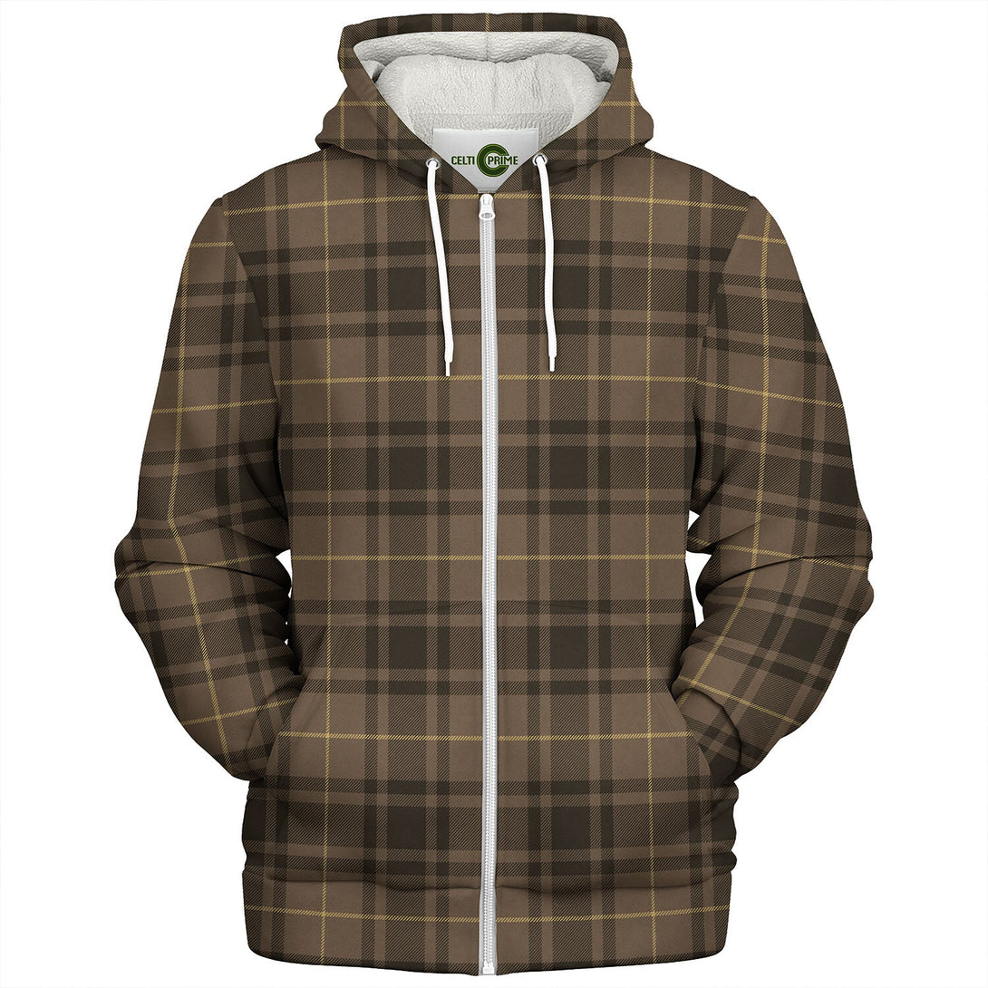 MacArthur Weathered Tartan Sherpa Hoodie