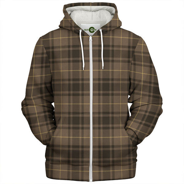 MacArthur Weathered Clan Badge Tartan Sherpa Hoodie