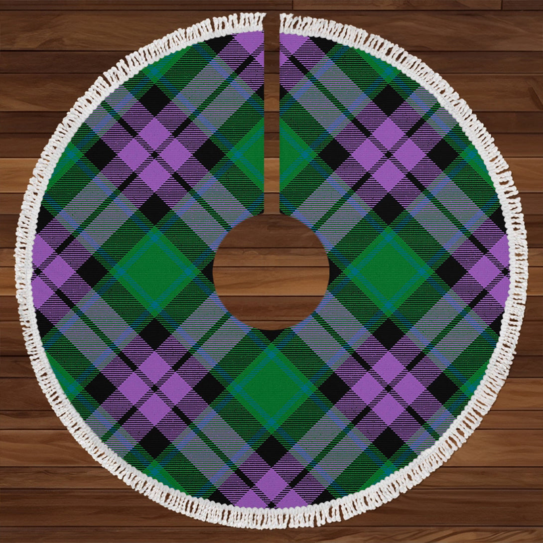 MacArthur of Milton Ancient Clan Badge Tartan Christmas Tree Skirt