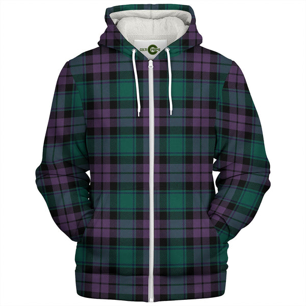 MacArthur of Milton Modern Tartan Sherpa Hoodie