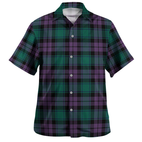 MacArthur of Milton Modern Clan Badge Tartan Hawaiian Shirt