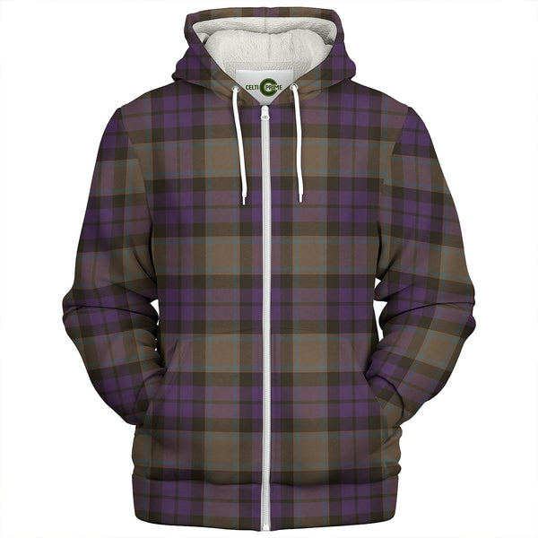 MacArthur of Milton Weathered Clan Badge Tartan Sherpa Hoodie