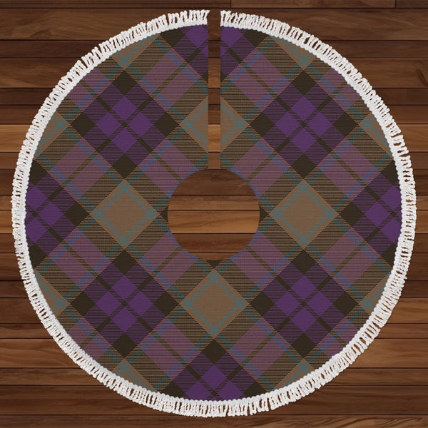 MacArthur of Milton Weathered Tartan Christmas Tree Skirt