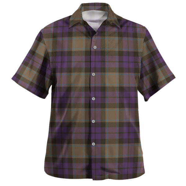 MacArthur of Milton Weathered Tartan Hawaiian Shirt