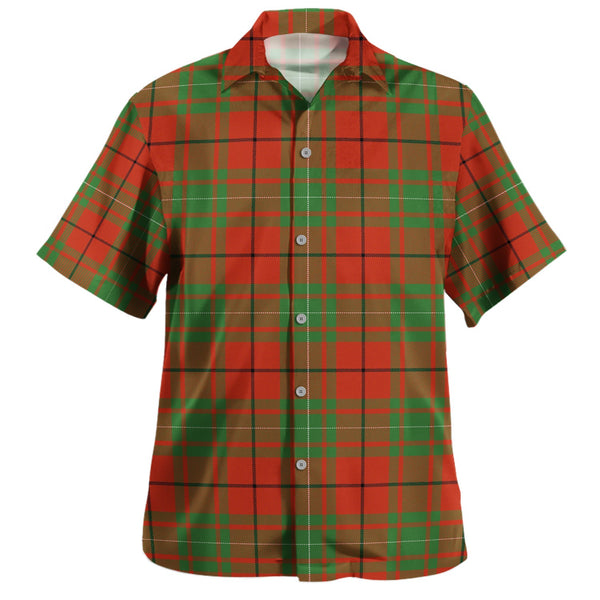 MacAulay Ancient Clan Badge Tartan Hawaiian Shirt