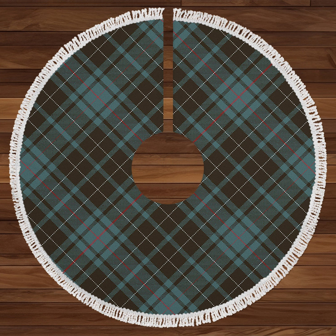 MacAulay Hunting Weathered Tartan Christmas Tree Skirt