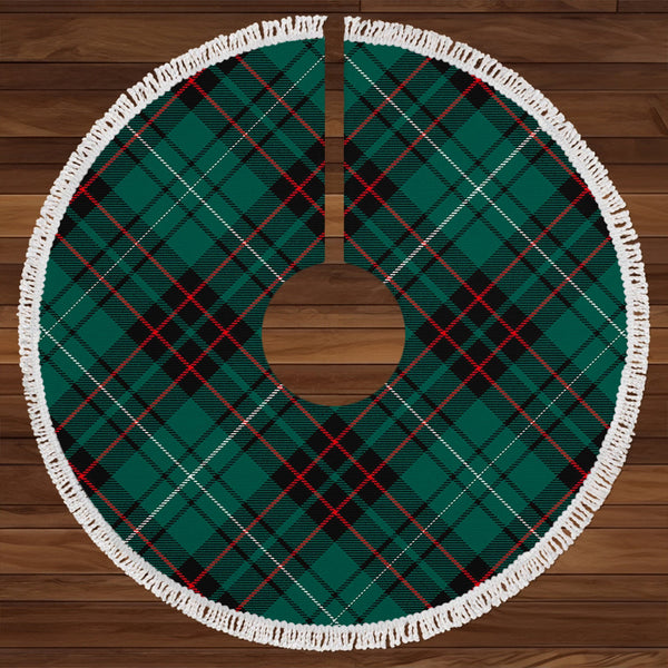 MacAulay of Lewis Modern Clan Badge Tartan Christmas Tree Skirt