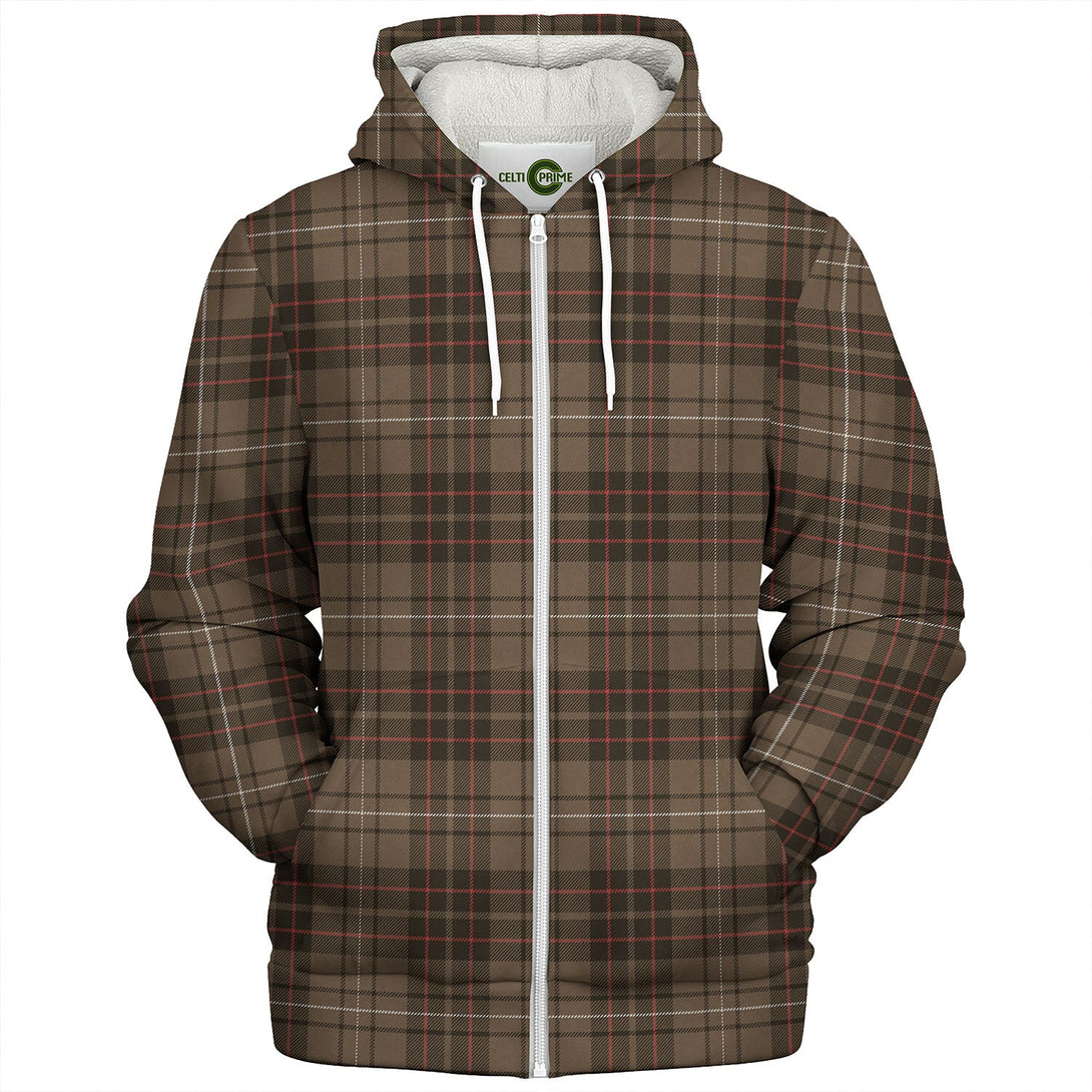 MacAulay of Lewis Weathered Tartan Sherpa Hoodie