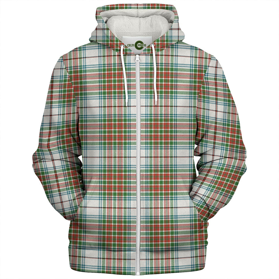 MacBean Dress Ancient Tartan Sherpa Hoodie