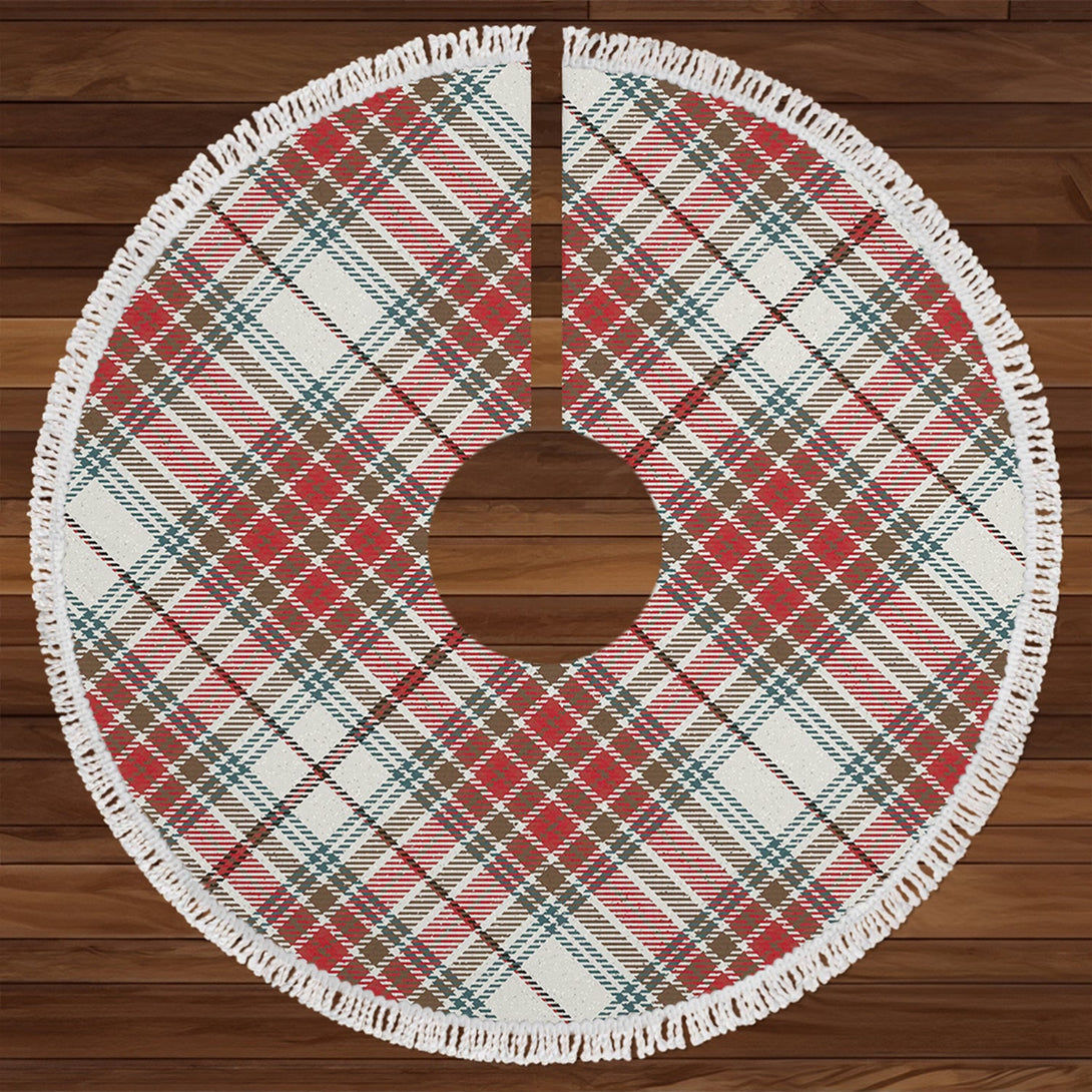 MacBean Dress Weathered Tartan Christmas Tree Skirt