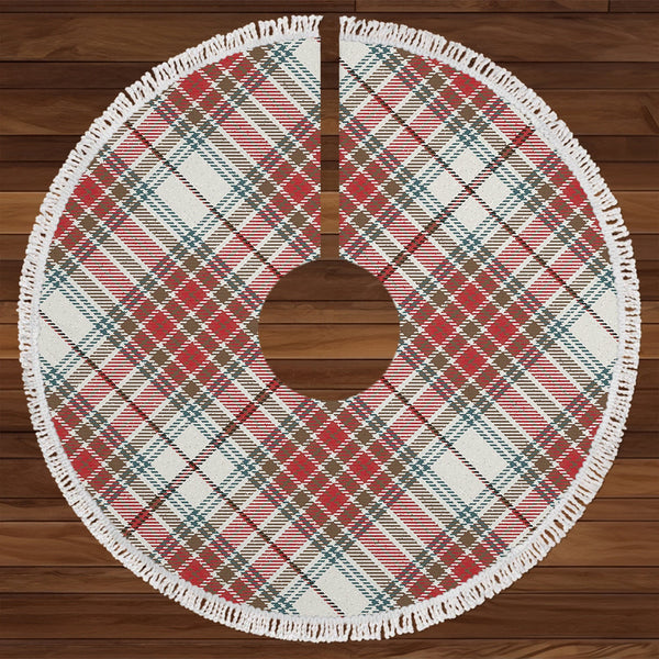 MacBean Dress Weathered Tartan Christmas Tree Skirt