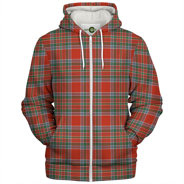 MacBean Lord Lyon version (MacBain Lord Lyon version) Ancient Tartan Sherpa Hoodie