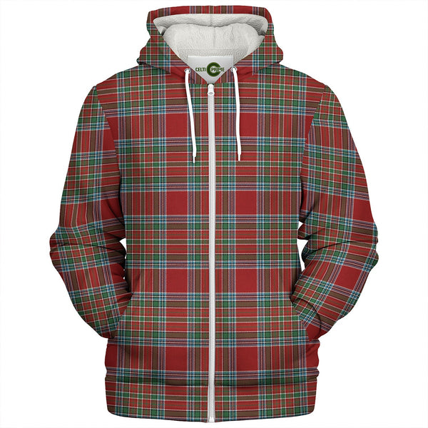 MacBean Lord Lyon version (MacBain Lord Lyon version) Modern Tartan Sherpa Hoodie