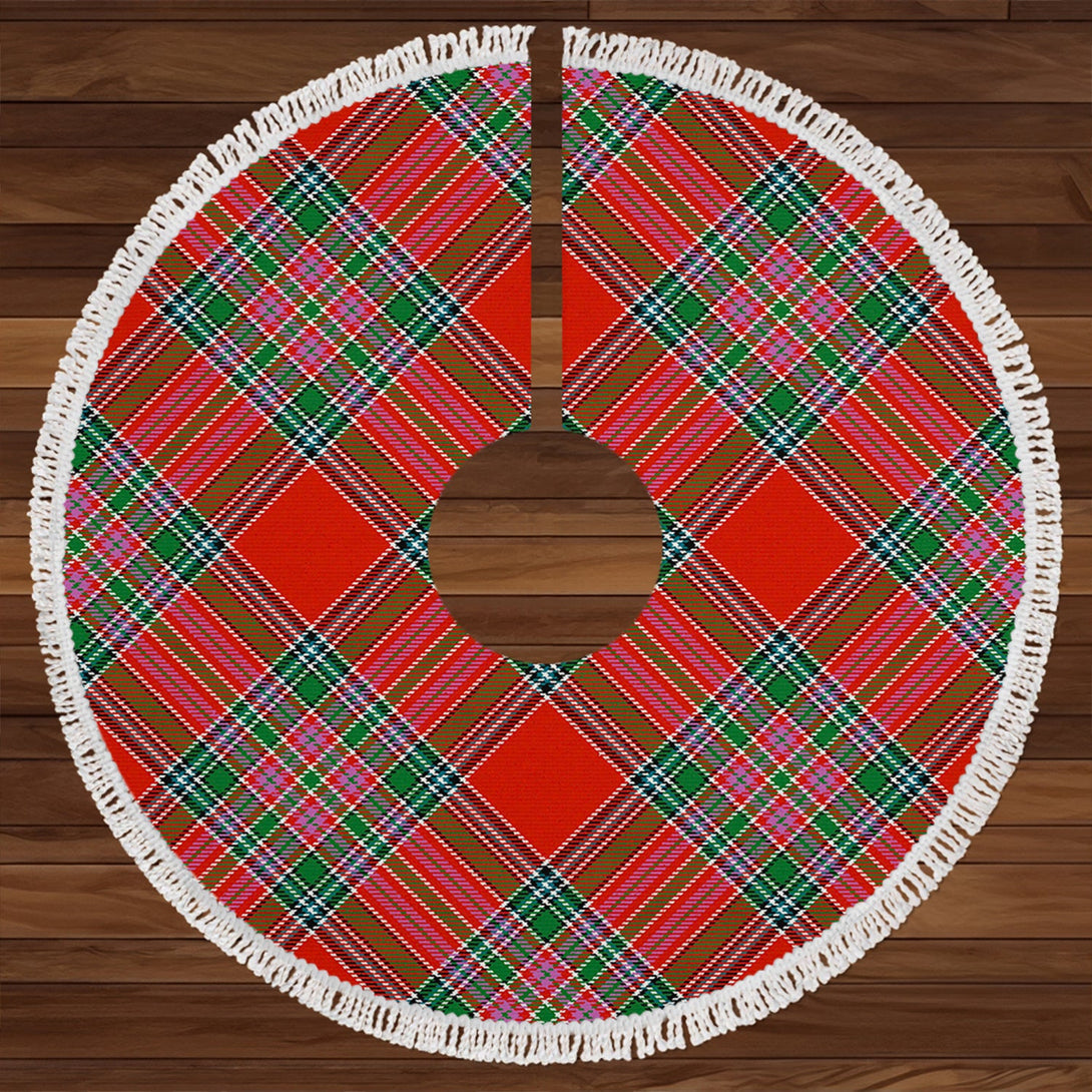 MacBean (MacBain) Ancient Clan Badge Tartan Christmas Tree Skirt