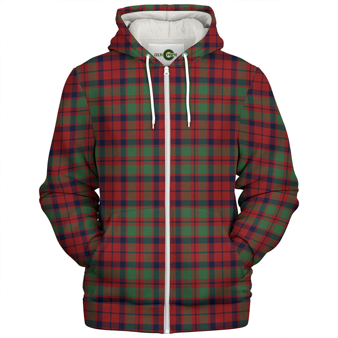 MacBean of Tomatin (MacBain of Tomatin) Modern Tartan Sherpa Hoodie