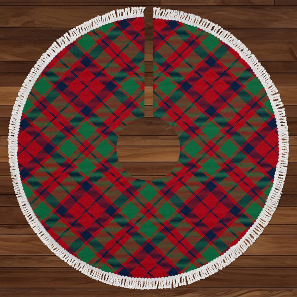 MacBean of Tomatin (MacBain of Tomatin) Modern Tartan Christmas Tree Skirt