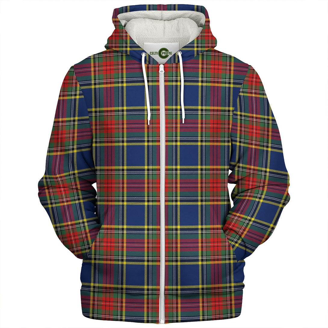 MacBeth Modern Clan Badge Tartan Sherpa Hoodie