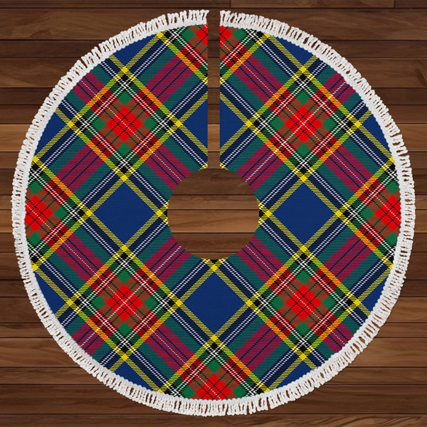 MacBeth Modern Tartan Christmas Tree Skirt