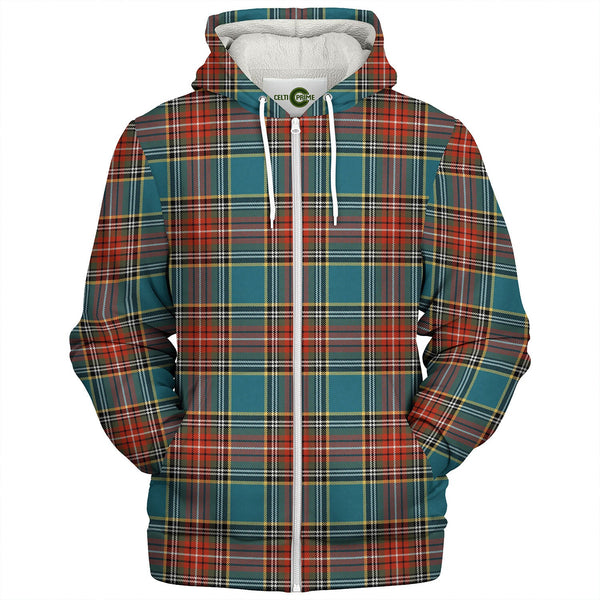 MacBeth Pleasanton Ancient Tartan Sherpa Hoodie