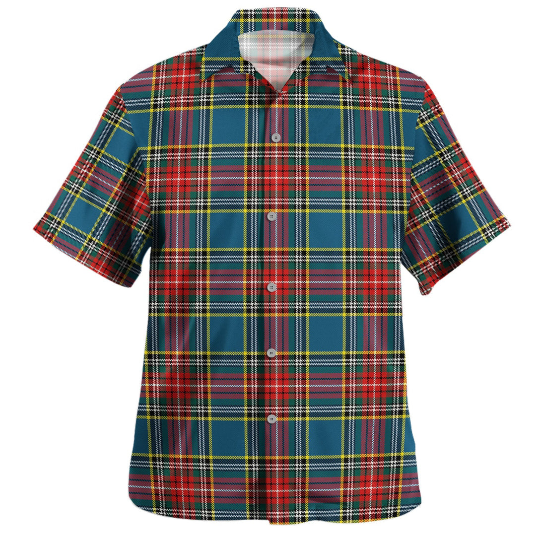 MacBeth Pleasanton Modern Tartan Hawaiian Shirt