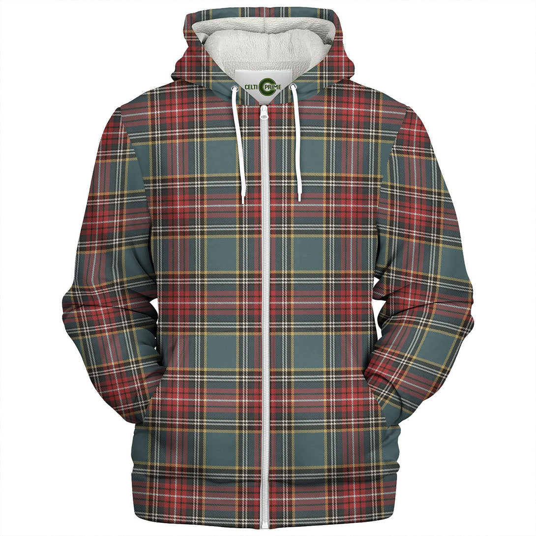 MacBeth Pleasanton Weathered Tartan Sherpa Hoodie