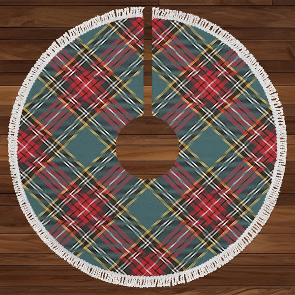 MacBeth Pleasanton Weathered Tartan Christmas Tree Skirt