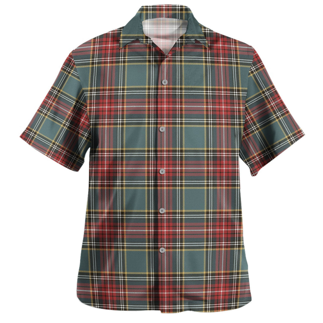 MacBeth Pleasanton Weathered Tartan Hawaiian Shirt