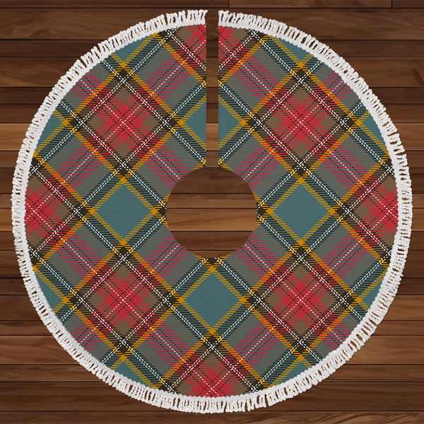 MacBeth Weathered Tartan Christmas Tree Skirt