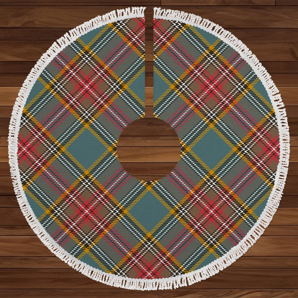 MacBeth  2 Weathered Tartan Christmas Tree Skirt