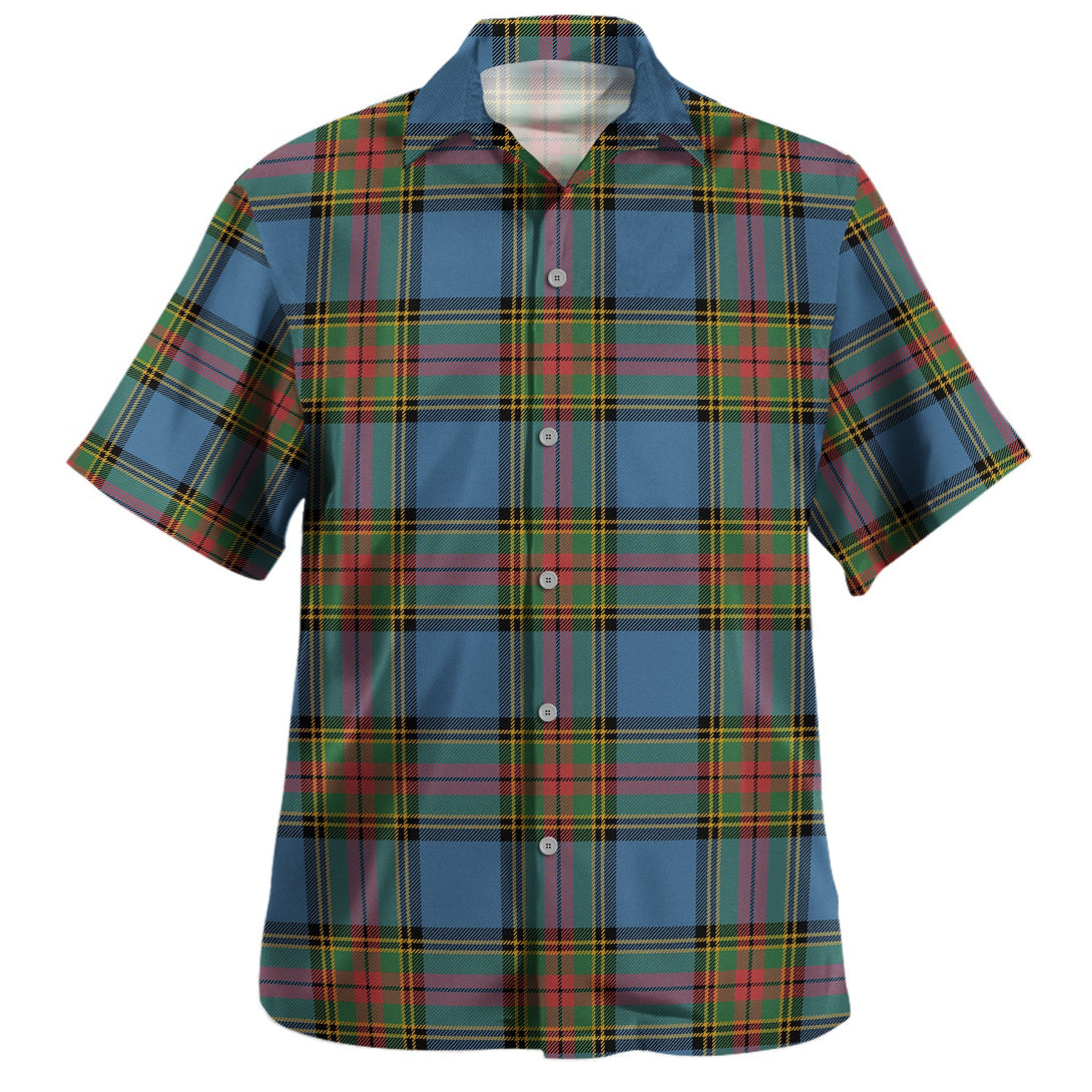 MacBeth 3 Ancient Tartan Hawaiian Shirt