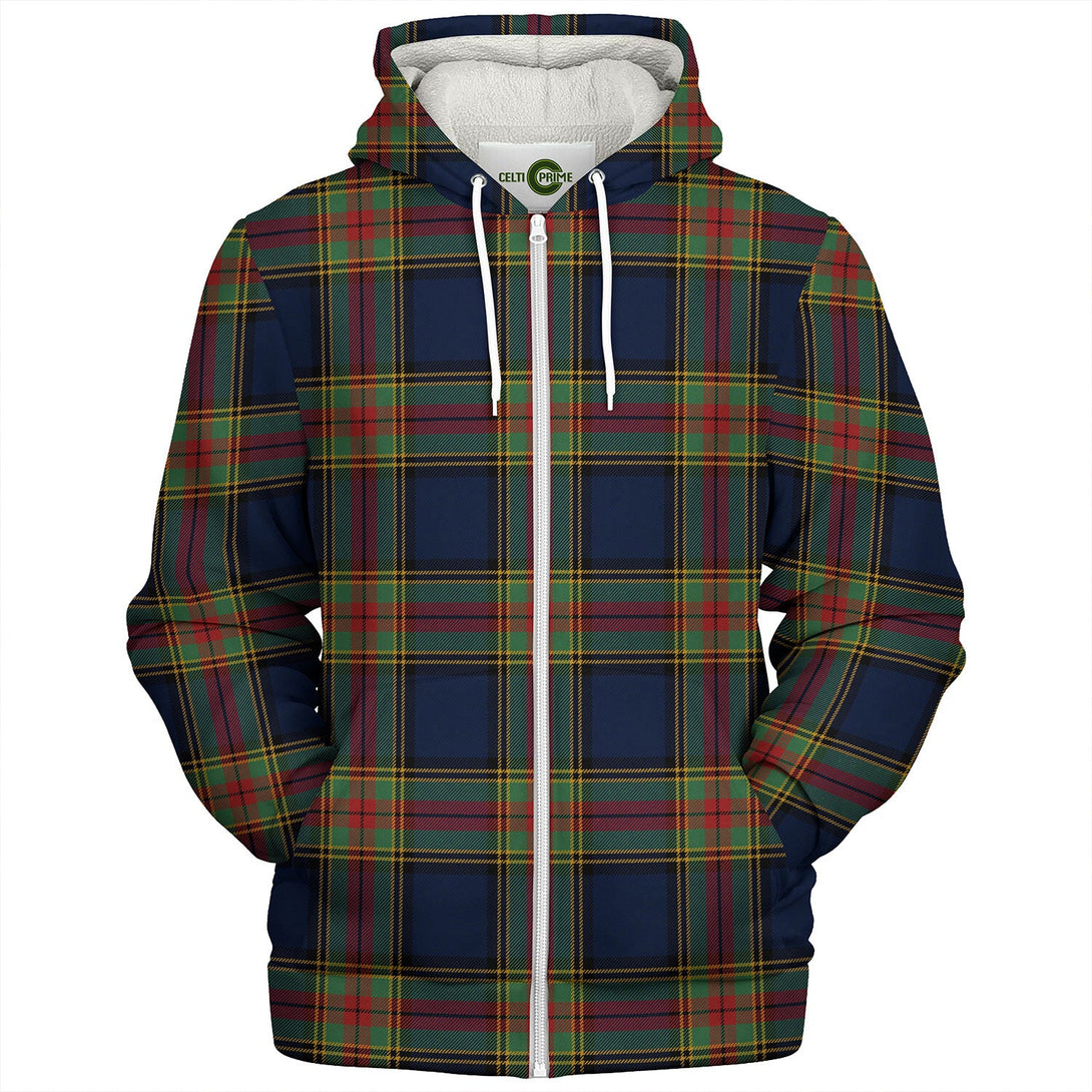 MacBeth 3 Modern Tartan Sherpa Hoodie