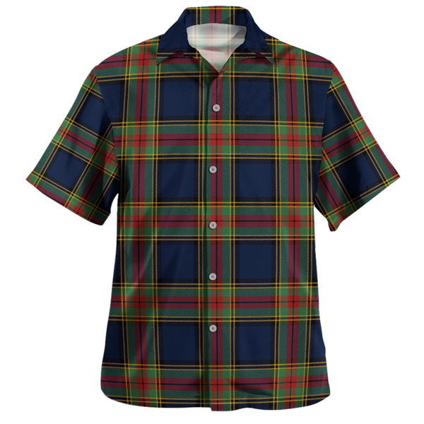 MacBeth 3 Modern Tartan Hawaiian Shirt