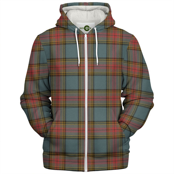 MacBeth 3 Weathered Tartan Sherpa Hoodie