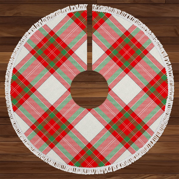 MacBrair Dress Modern Tartan Christmas Tree Skirt