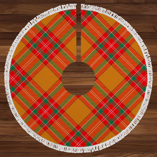 MacBrair Modern Tartan Christmas Tree Skirt