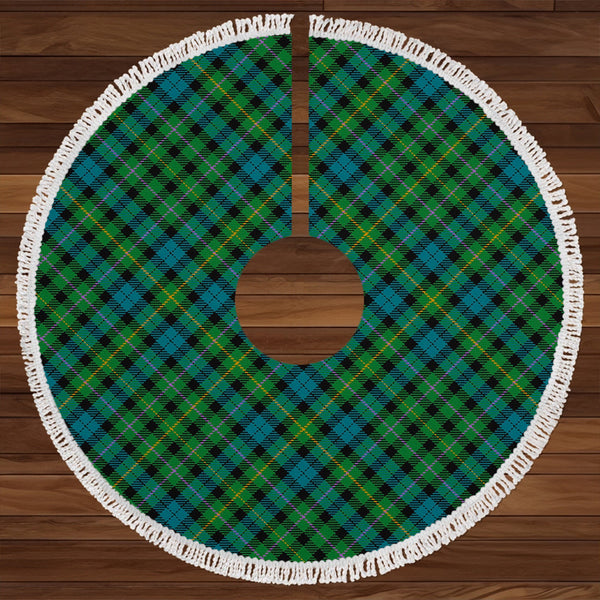 MacBride Ancient Clan Badge Tartan Christmas Tree Skirt