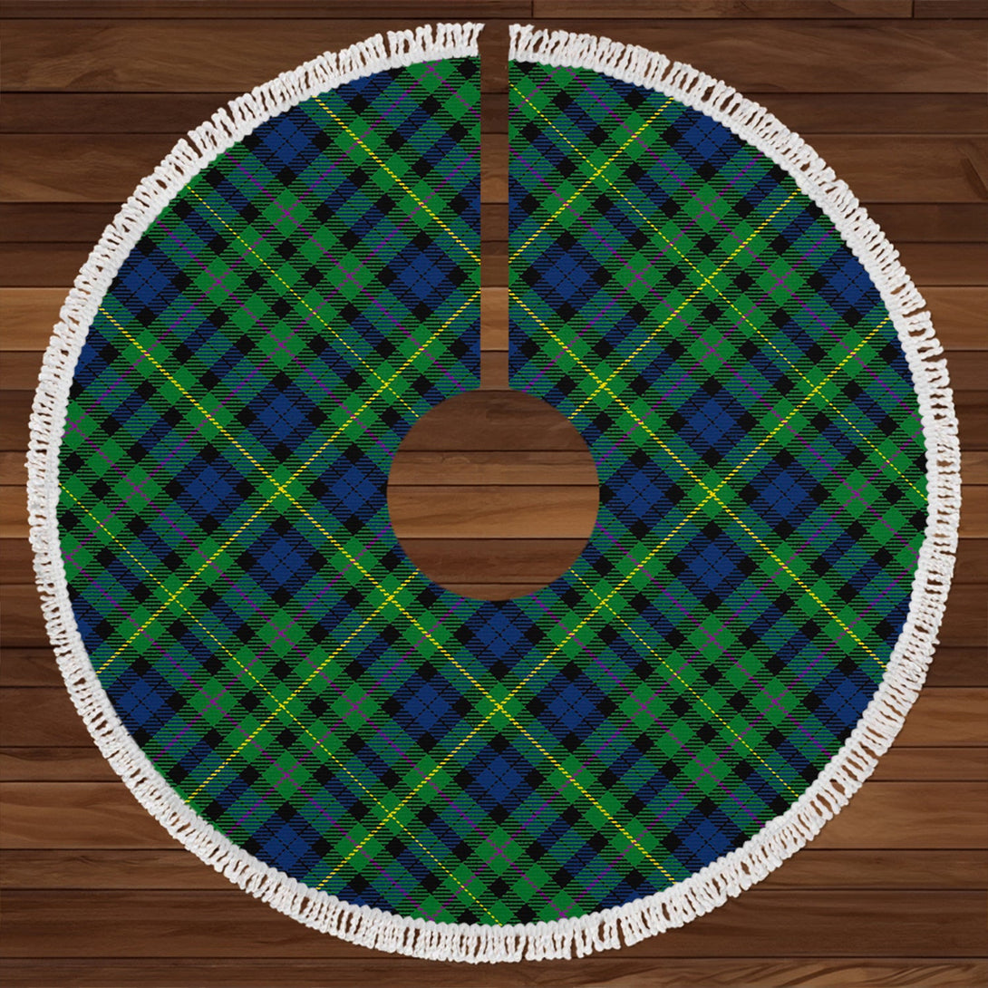 MacBride Modern Clan Badge Tartan Christmas Tree Skirt