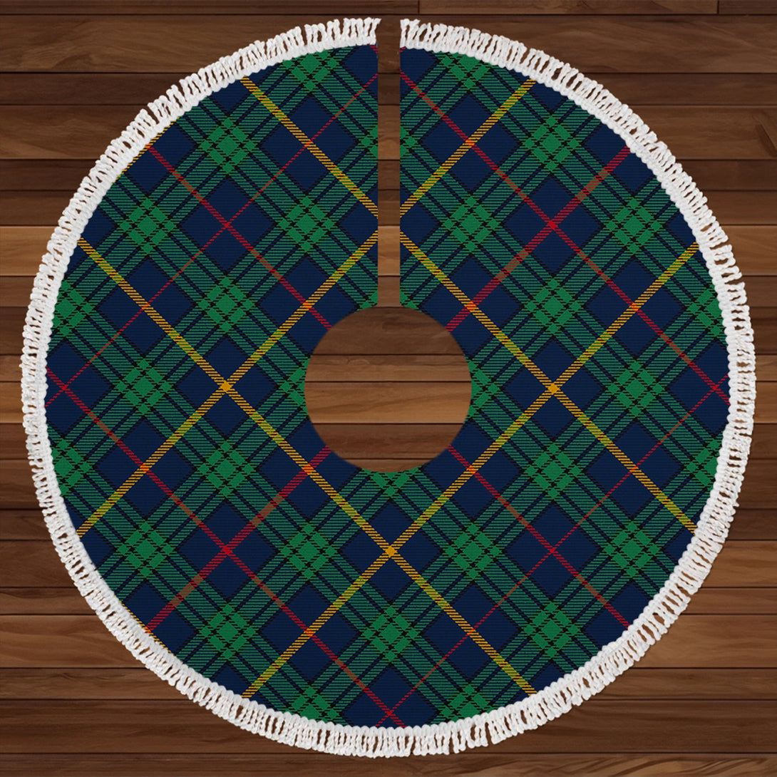 MacCainsh Modern Tartan Christmas Tree Skirt