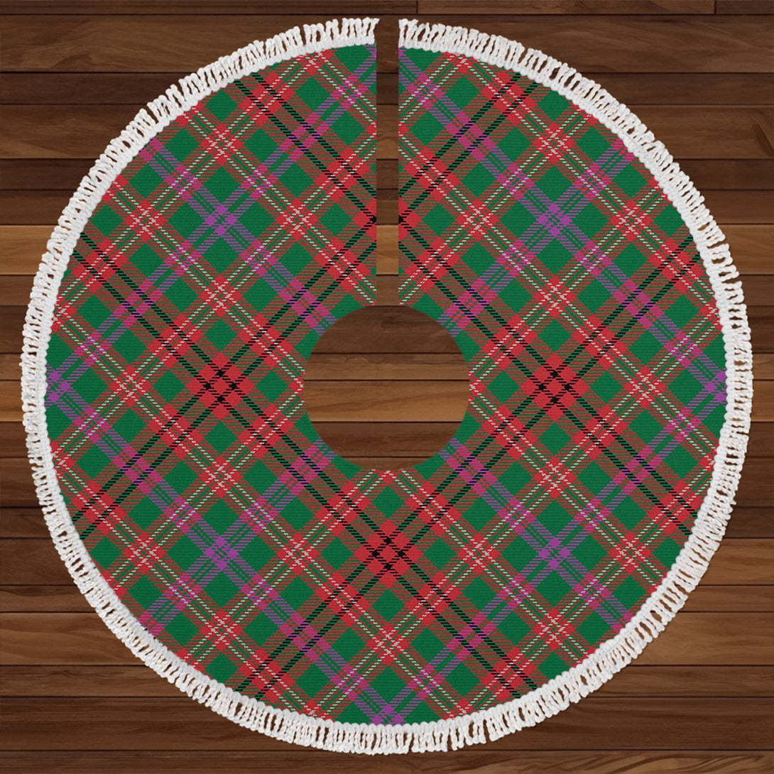 MacCall Ancient Clan Badge Tartan Christmas Tree Skirt