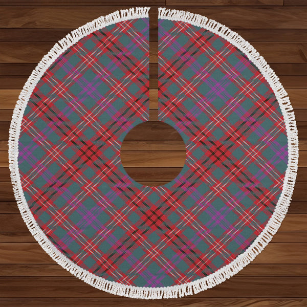 MacCall Weathered Tartan Christmas Tree Skirt