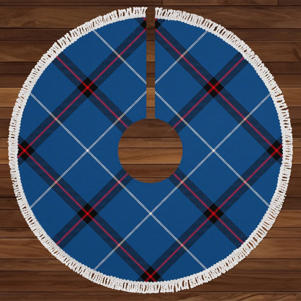 MacCallie Modern Tartan Christmas Tree Skirt