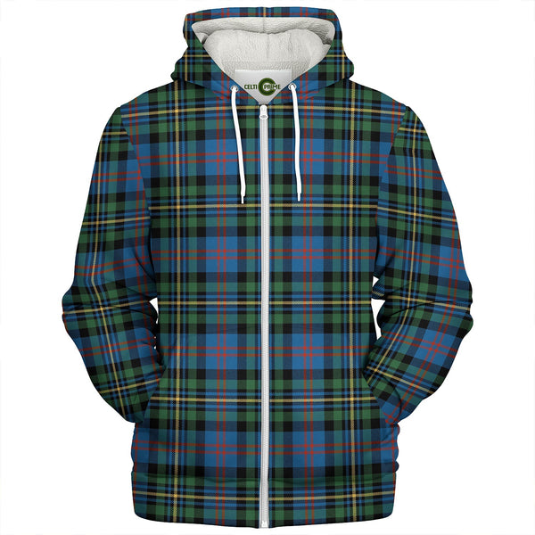 MacCallum of Berwick Ancient Clan Badge Tartan Sherpa Hoodie