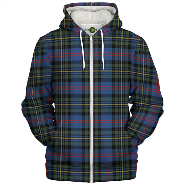 MacCallum of Berwick Modern Tartan Sherpa Hoodie