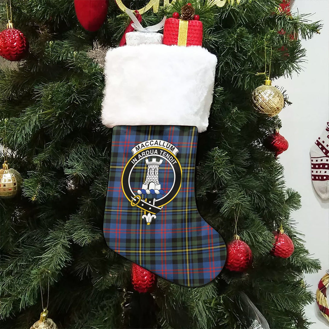 MacCallum of Berwick Modern Clan Badge Tartan Christmas Stocking