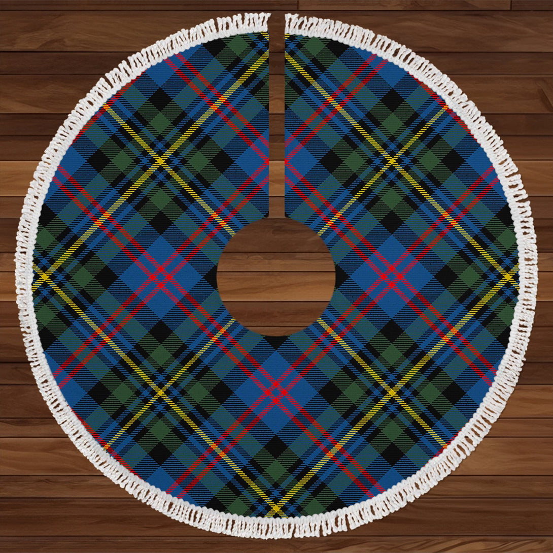 MacCallum of Berwick Modern Tartan Christmas Tree Skirt