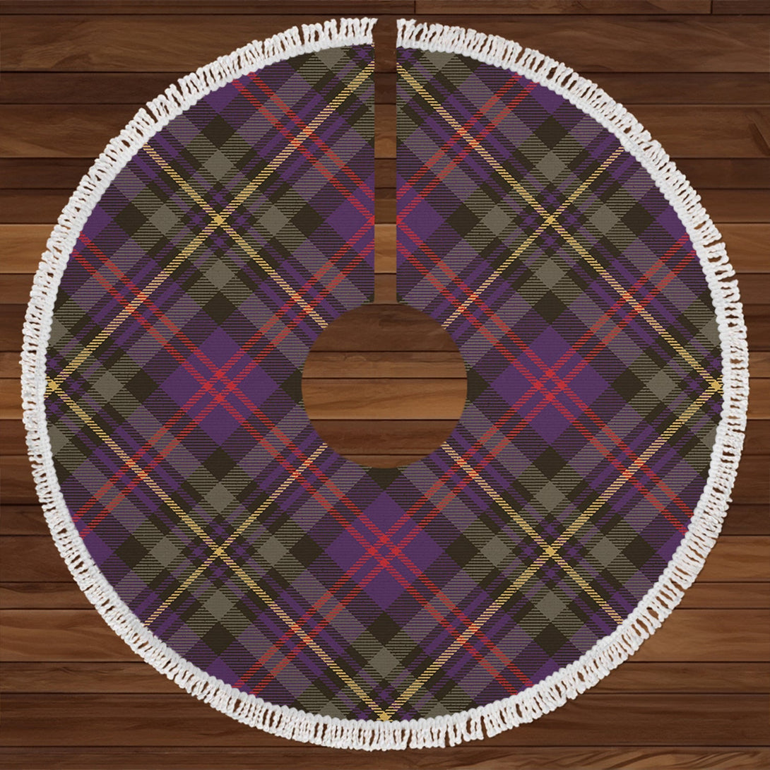 MacCallum of Berwick Weathered Clan Badge Tartan Christmas Tree Skirt