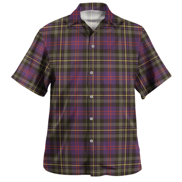 MacCallum of Berwick Weathered Tartan Hawaiian Shirt