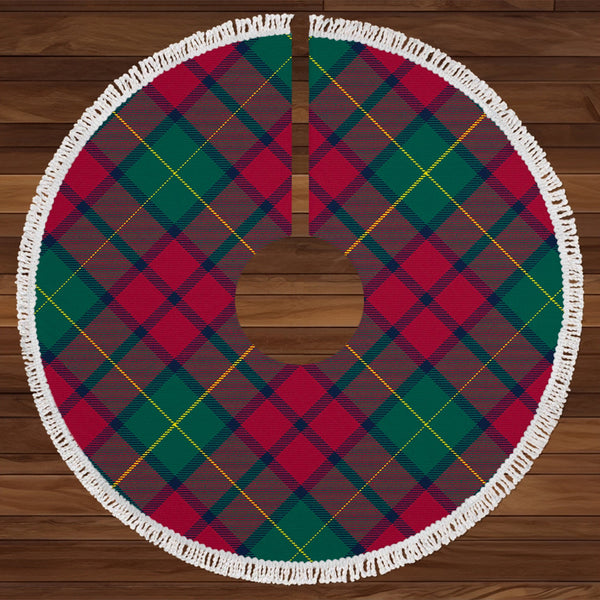 MacCarthy Old Ancient Tartan Christmas Tree Skirt