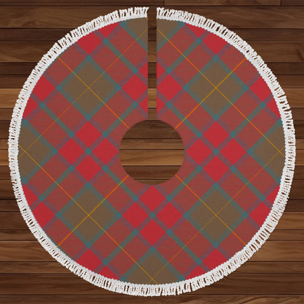 MacCarthy Old Weathered Tartan Christmas Tree Skirt