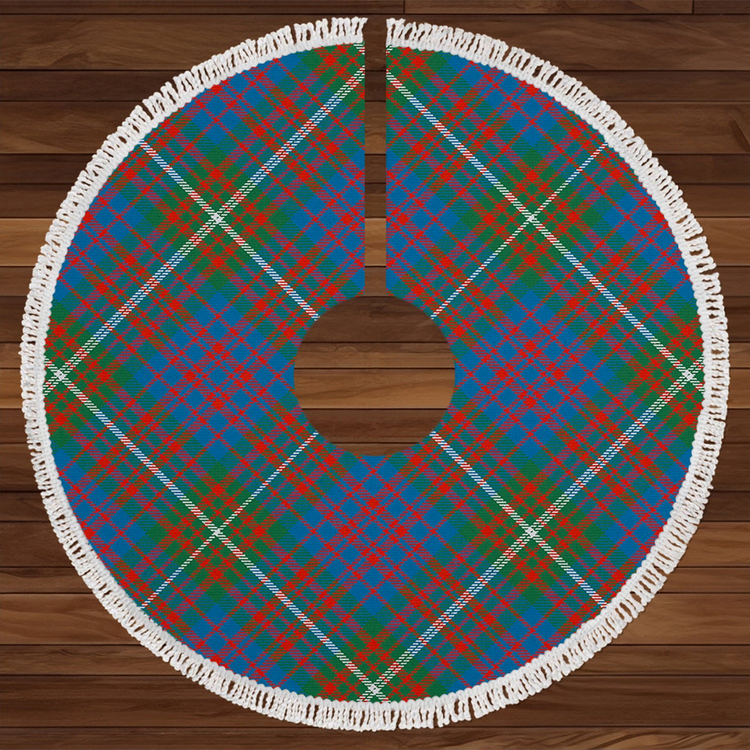 MacCaslin Ancient Tartan Christmas Tree Skirt